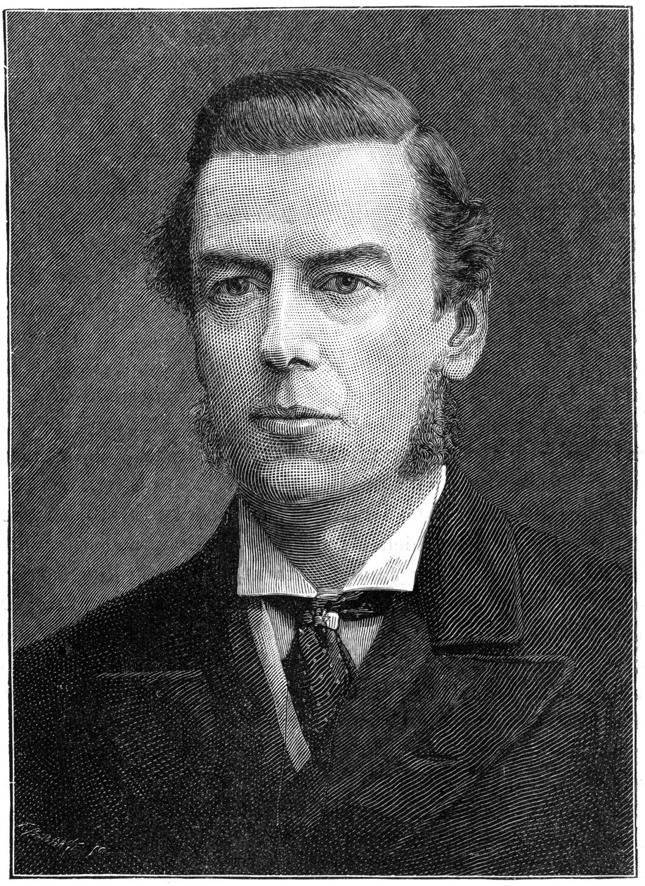 Joseph Chamberlain, İngiliz Liberal politikacı, 1900. by Russell and Sons