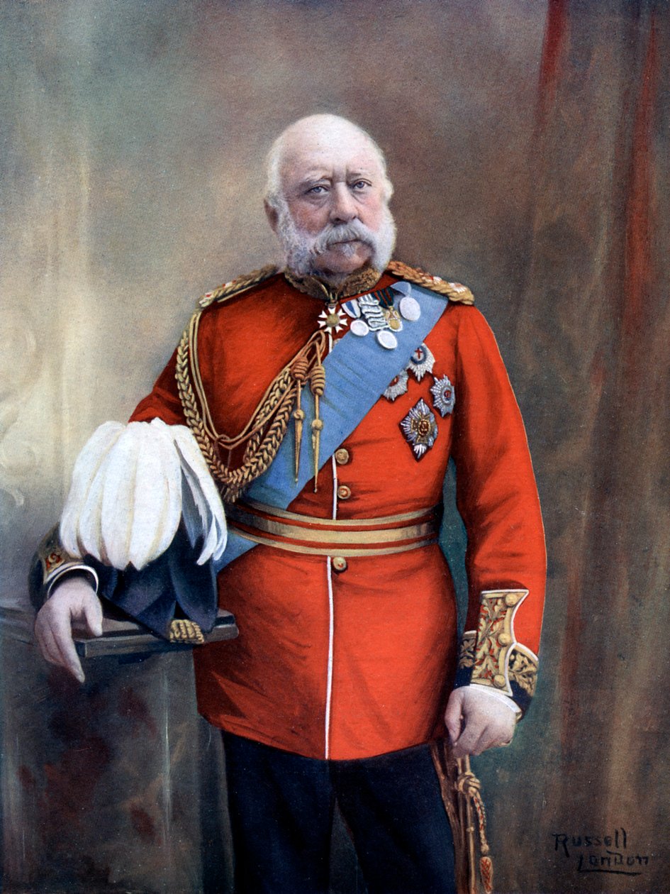 Prens George, Cambridge Dükü, İngiliz kraliyet ailesinin bir üyesi, 19. yüzyılın sonları - 20. yüzyılın başlarında by Russell and Sons