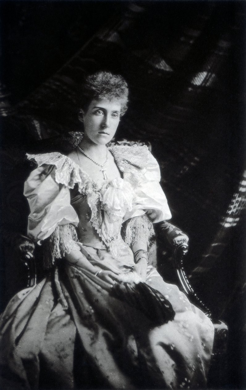 Schleswig-Holstein 1872-1956 Prensesi Marie Louise, 19. yüzyılın sonlarında. by Russell and Sons
