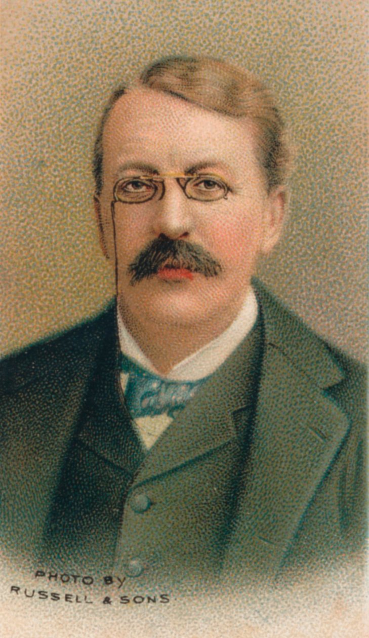 Sir Charles Villiers Stanford 1852-1924, İrlandalı besteci, müzik öğretmeni ve orkestra şefi, 1911 by Russell and Sons