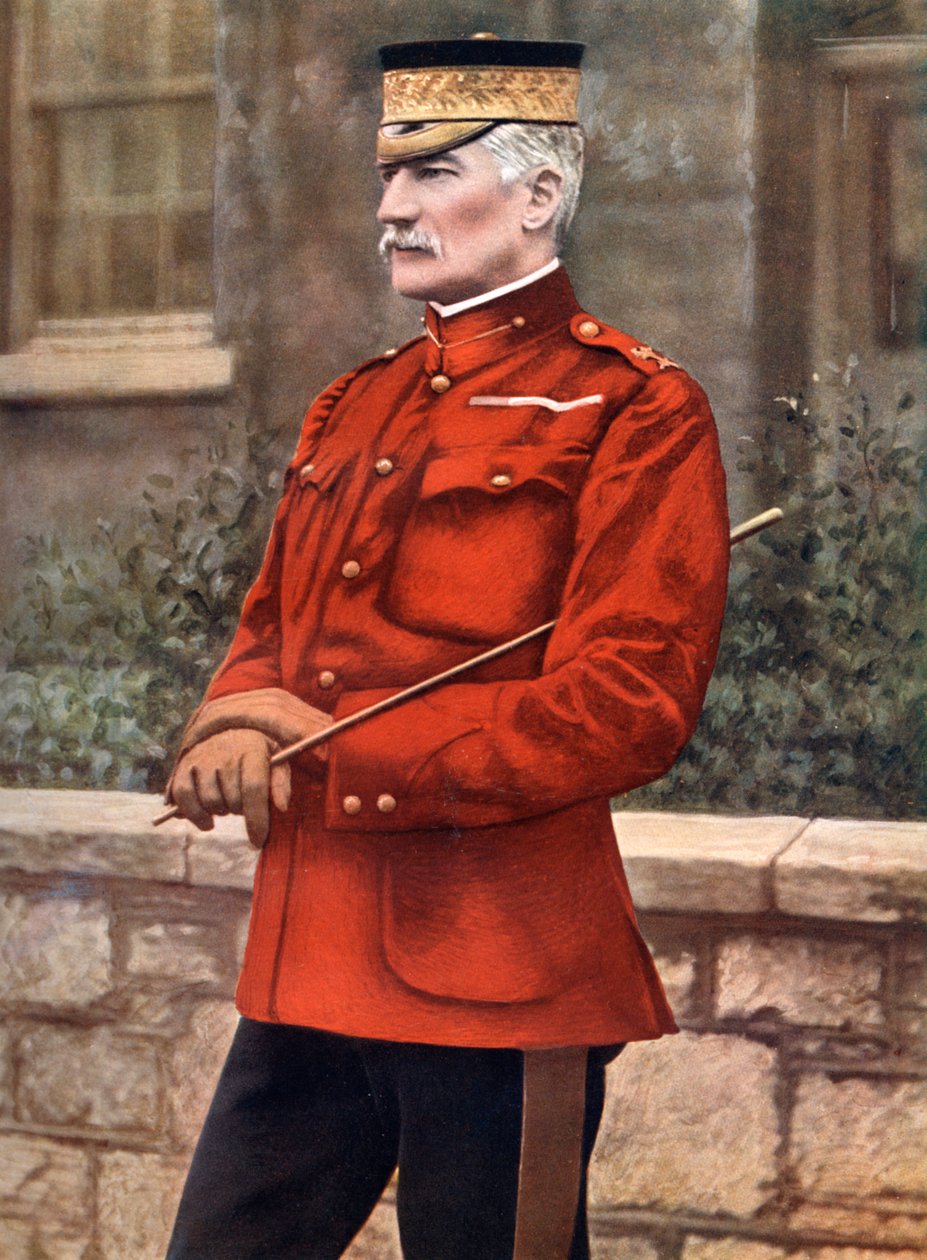Sir Frederick William Edward Forestier Forestier-Walker, İngiliz askeri, 1902. by Russell and Sons