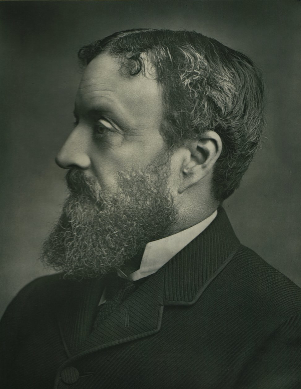 Çok Saygıdeğer Sir Michael Edward Hicks-Beach, Baronet, c1899. by Russell and Sons