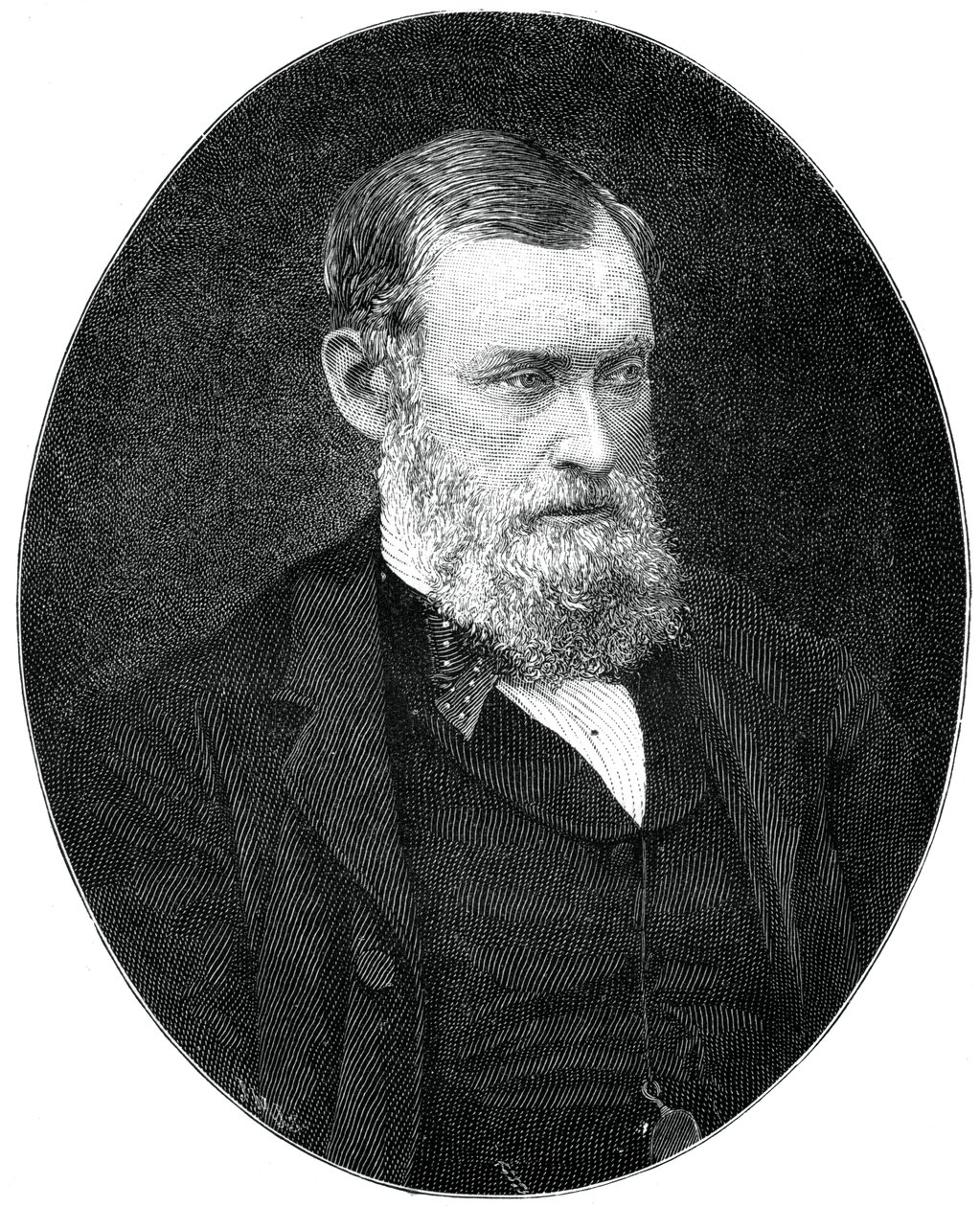 William Edward Forster, 19. yüzyıl İngiliz sanayicisi ve Liberal Partili devlet adamı, 1900. by Russell and Sons