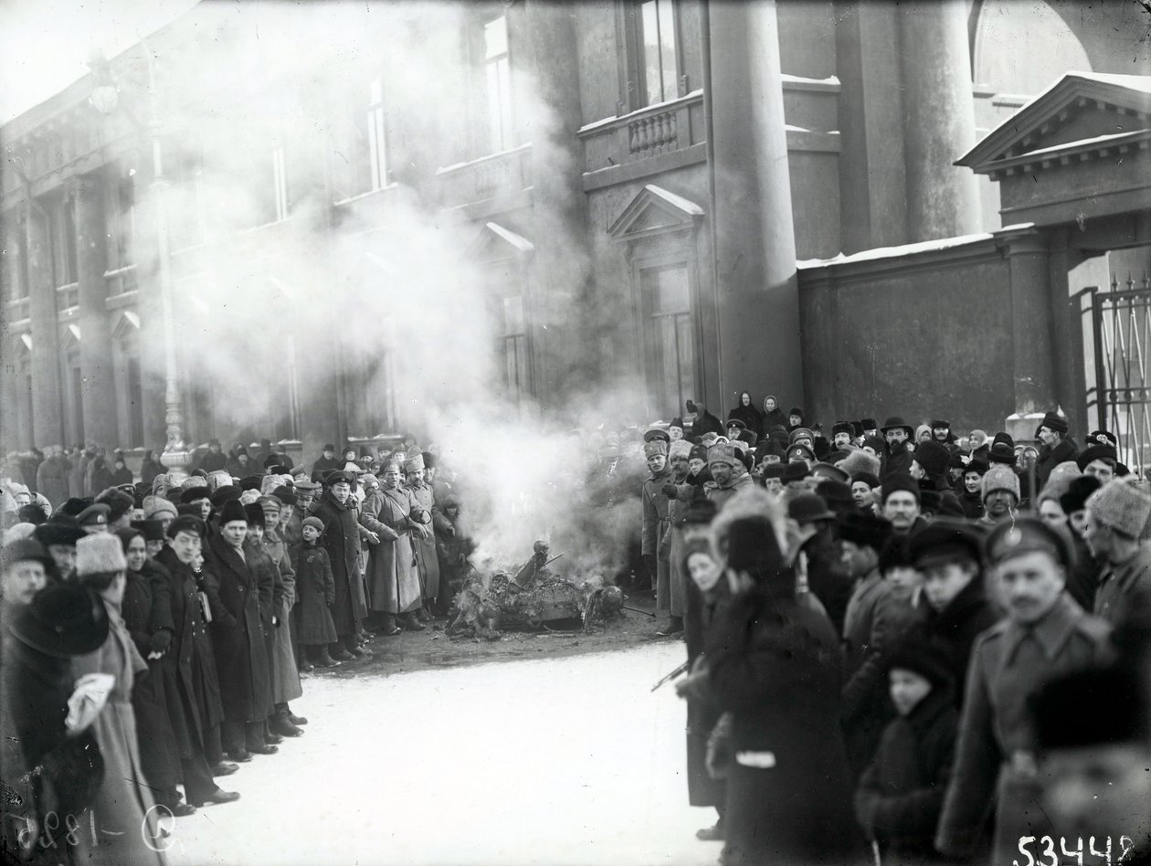 Çarlık armasının Nevsky Prospekt