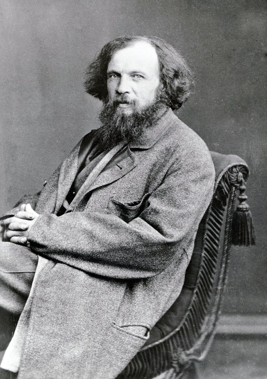 Dimitri İvanoviç Mendeleyev by Russian Photographer