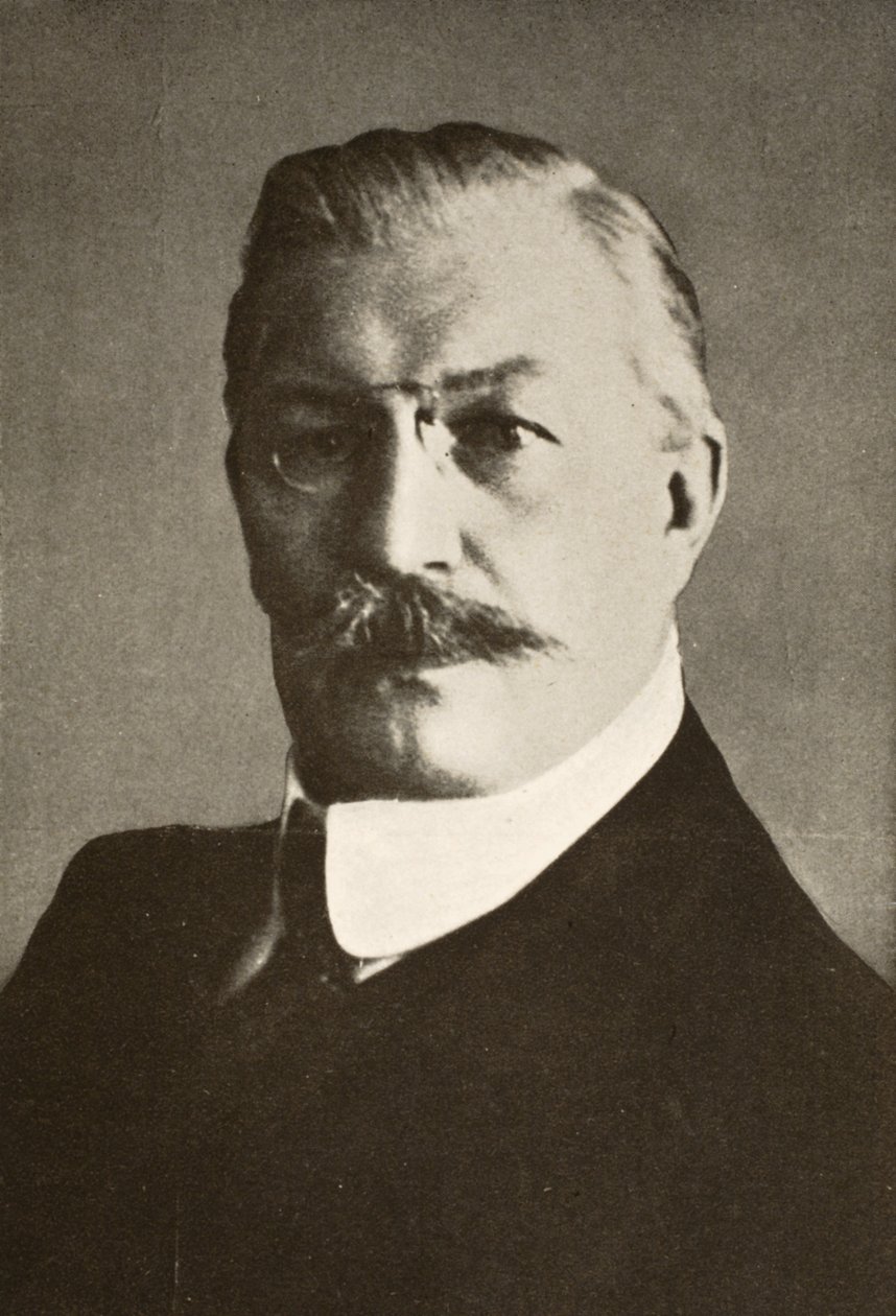 P.N. Milyukov, Cumhuriyet Bakanlığı Dışişleri Bakanı by Russian Photographer
