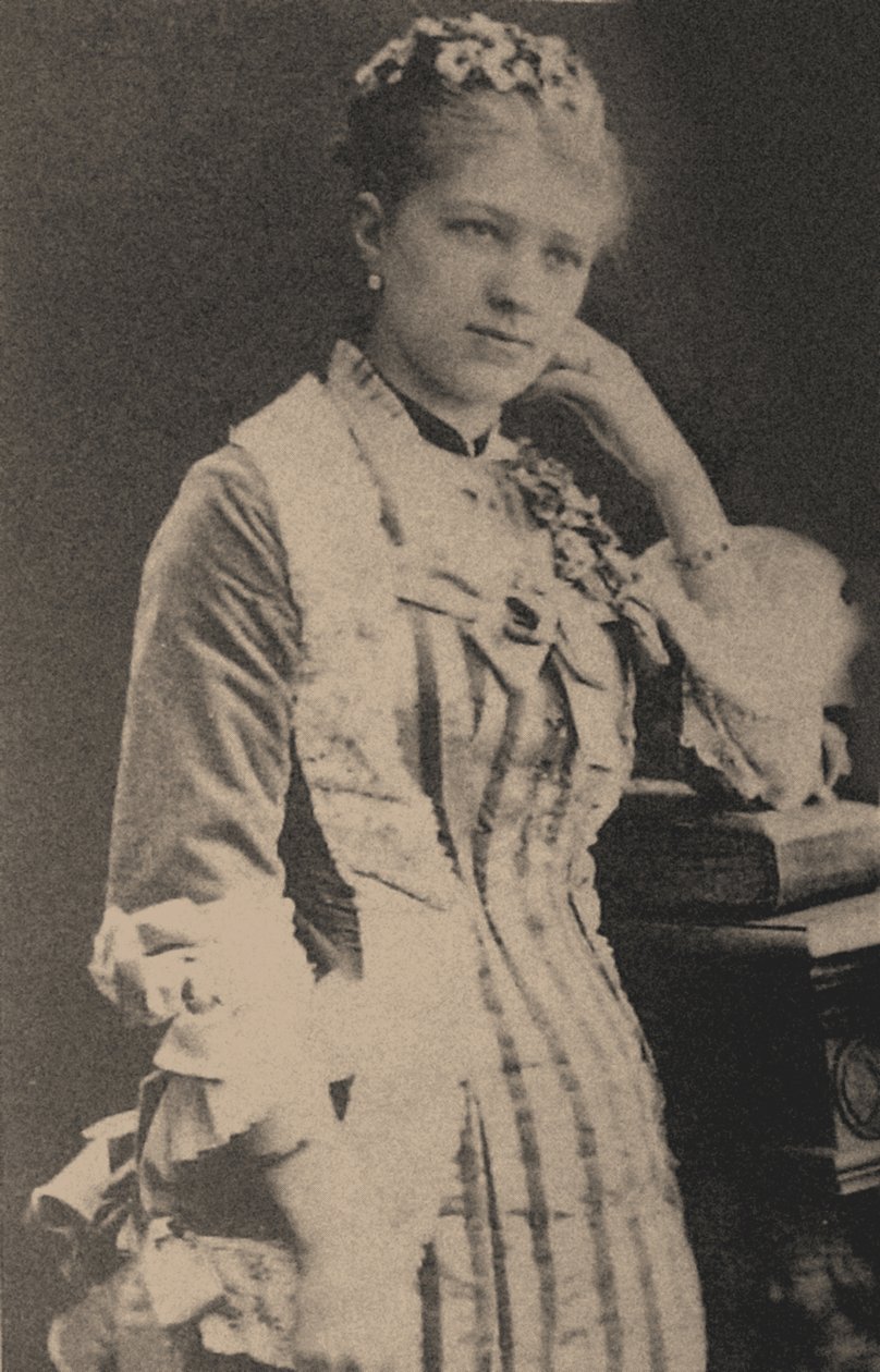 Polina Karpakova, ilk Odette-Odile, 1875 dolayları by Russian Photographer