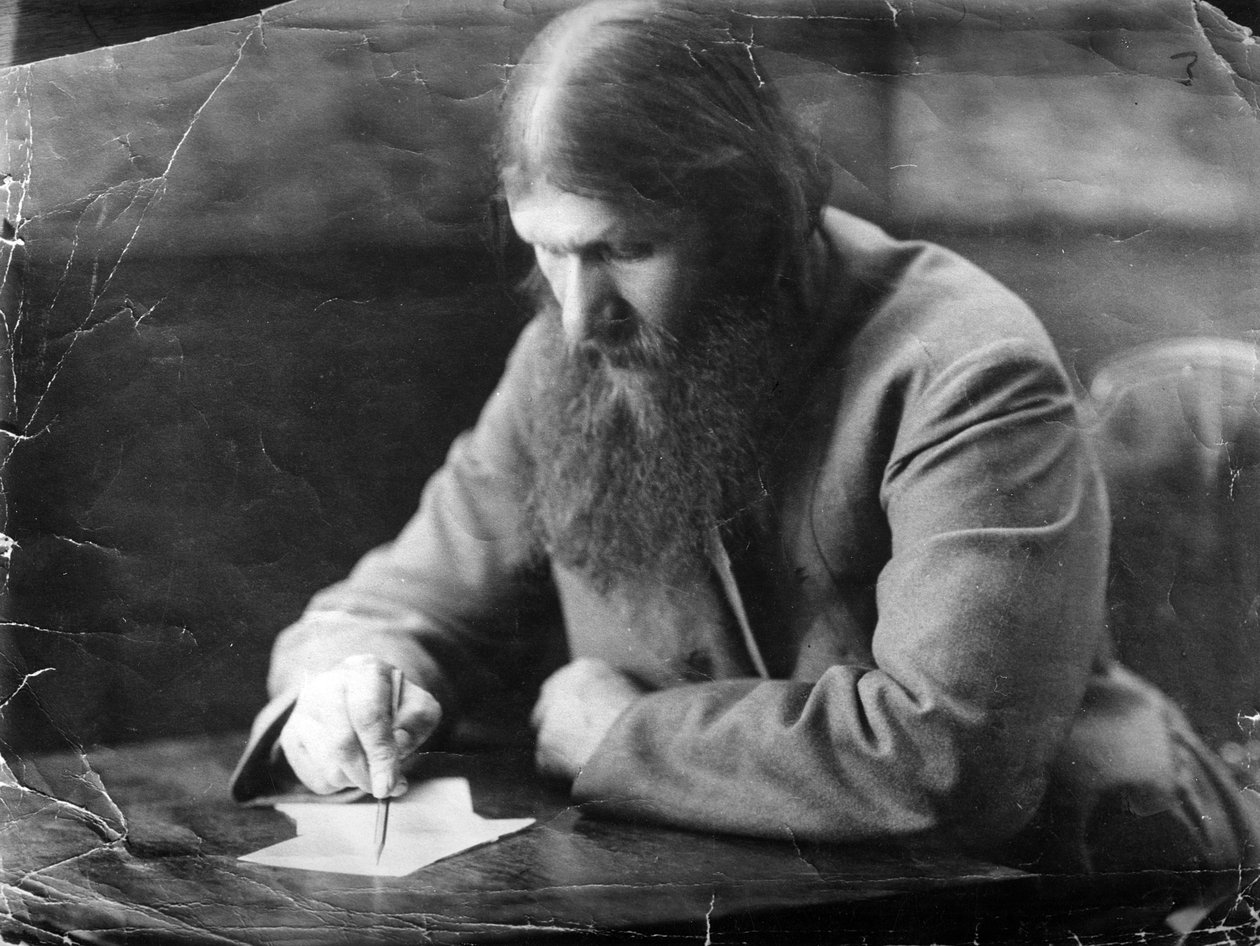 Rasputin yazı portresi by Russian Photographer