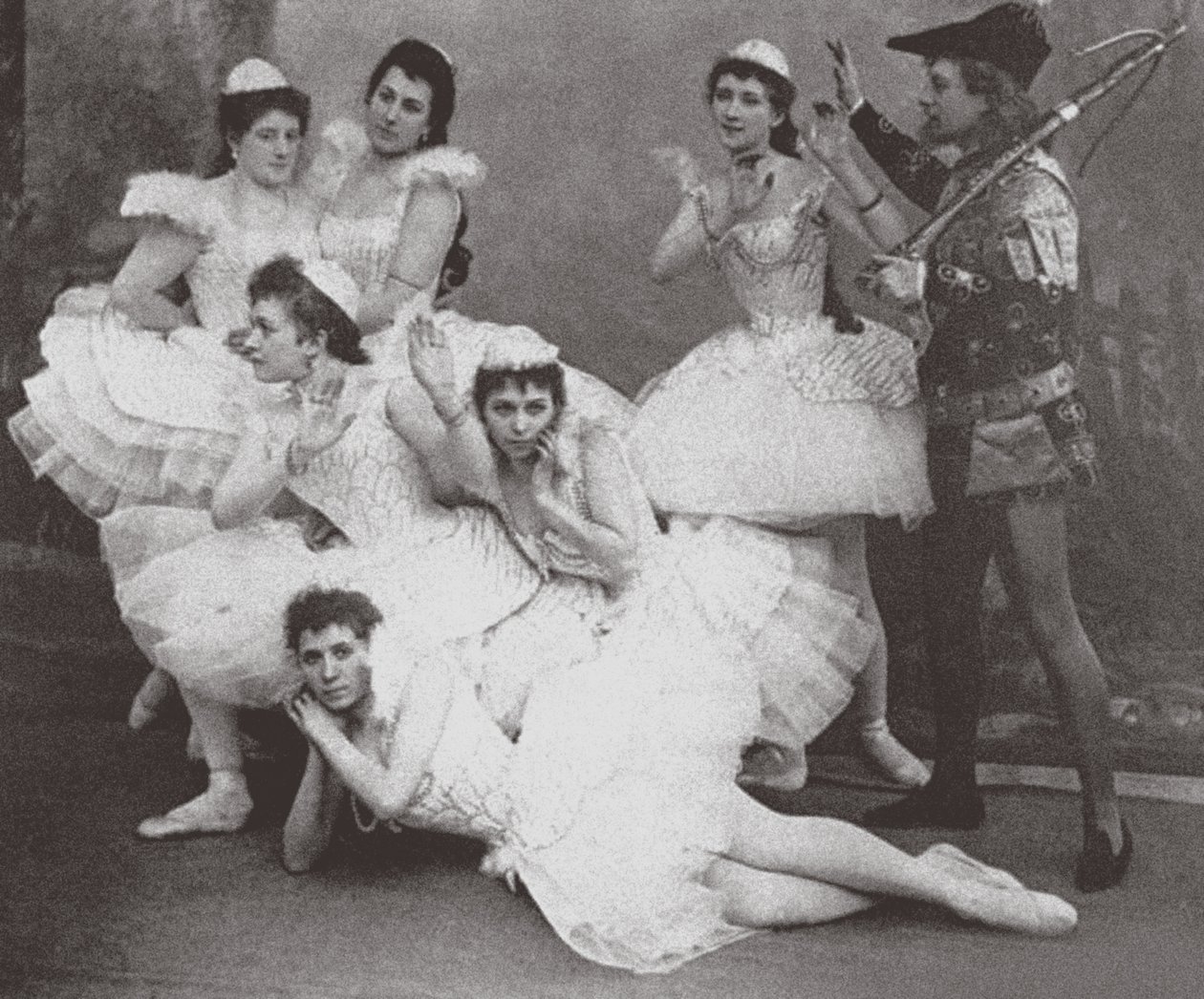 Kuğu Gölü, Mariinsky Tiyatrosu, 1895 by Russian Photographer