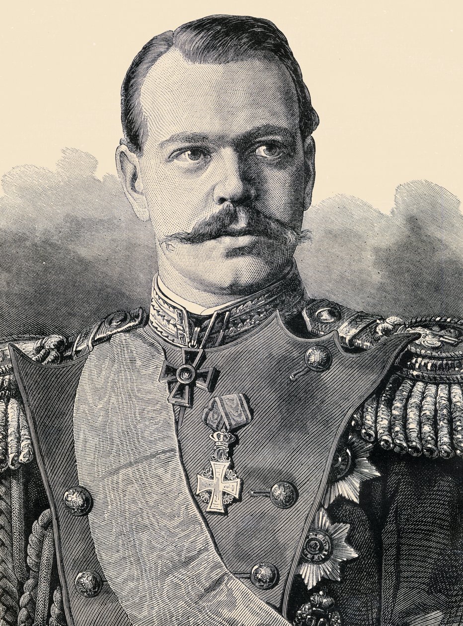 Grandük Alexander Alexandrovitch III (1845-1894) by Russian School