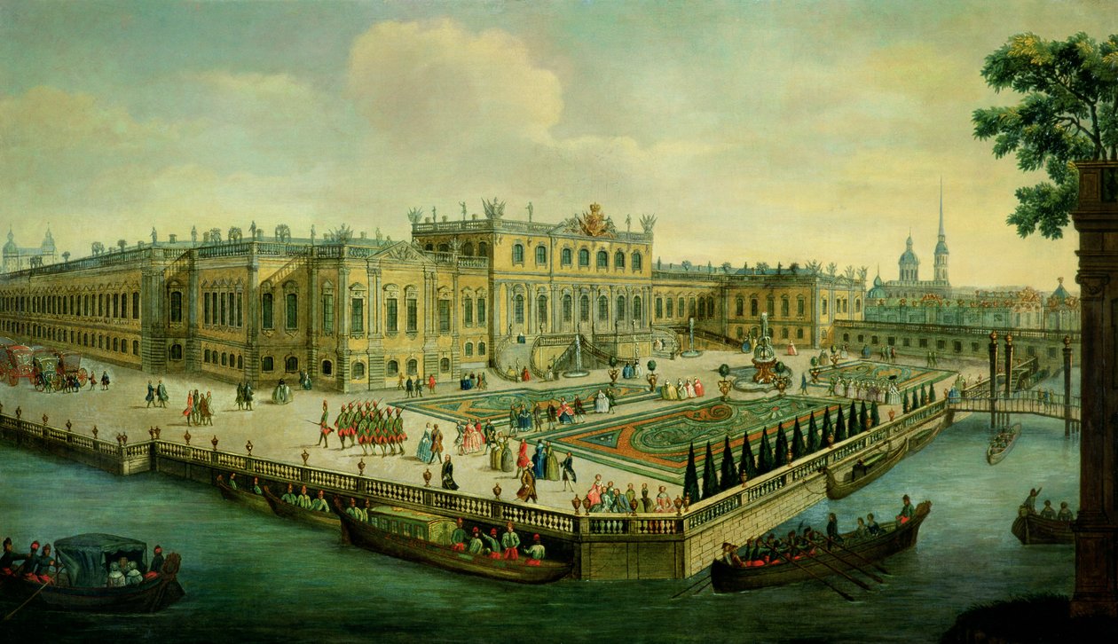 Yaz Sarayı, St. Petersburg (ayrıca bkz. 88774) by Russian School