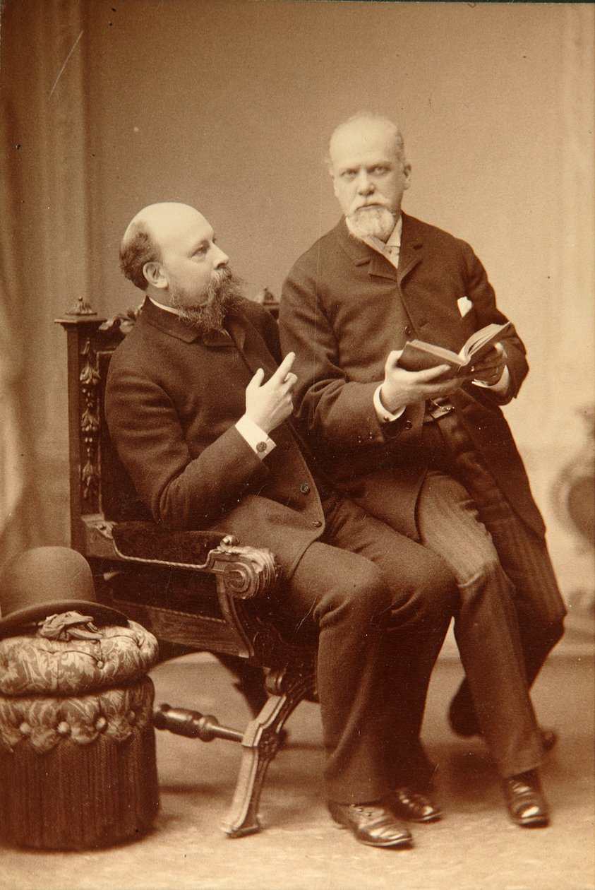 Sanatçı Pavel Vassilievich Shukovsky (1846-1912) Tarihçi Alexander Onegin (Otto) Weimar