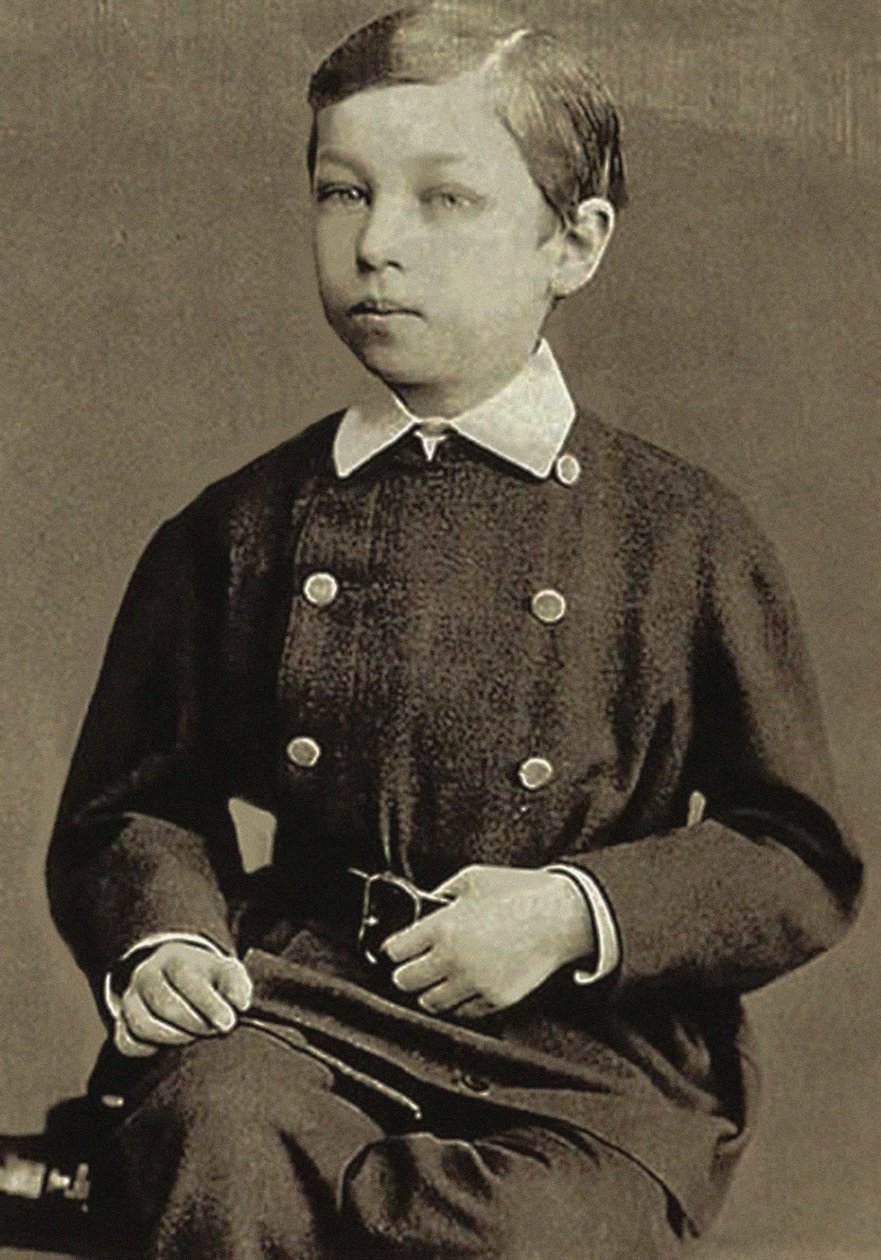 bir çocuk olarak Kandinsky by Russian Photographer