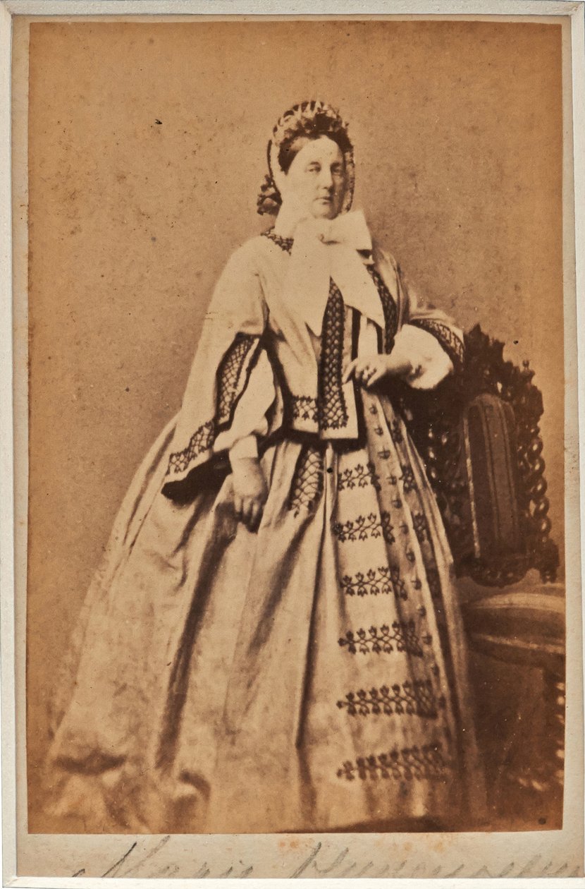 Marie Nikolaievna de Russie (1819-1876) - Rusya Büyük Düşesi Maria Nikolaevna (1819-1876), Leuchtenberg Düşesi, Anonim. Albümin Fotoğrafı by Russian Photographer