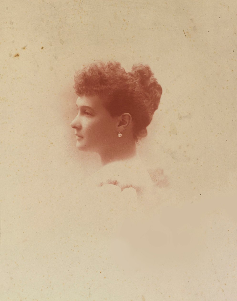 Marie Pavlovna de Russie - Rusya Büyük Düşesi Maria Pavlovna (1854-1920), Anonim . Gümüş Jelatin Fotoğrafçılığı by Russian Photographer