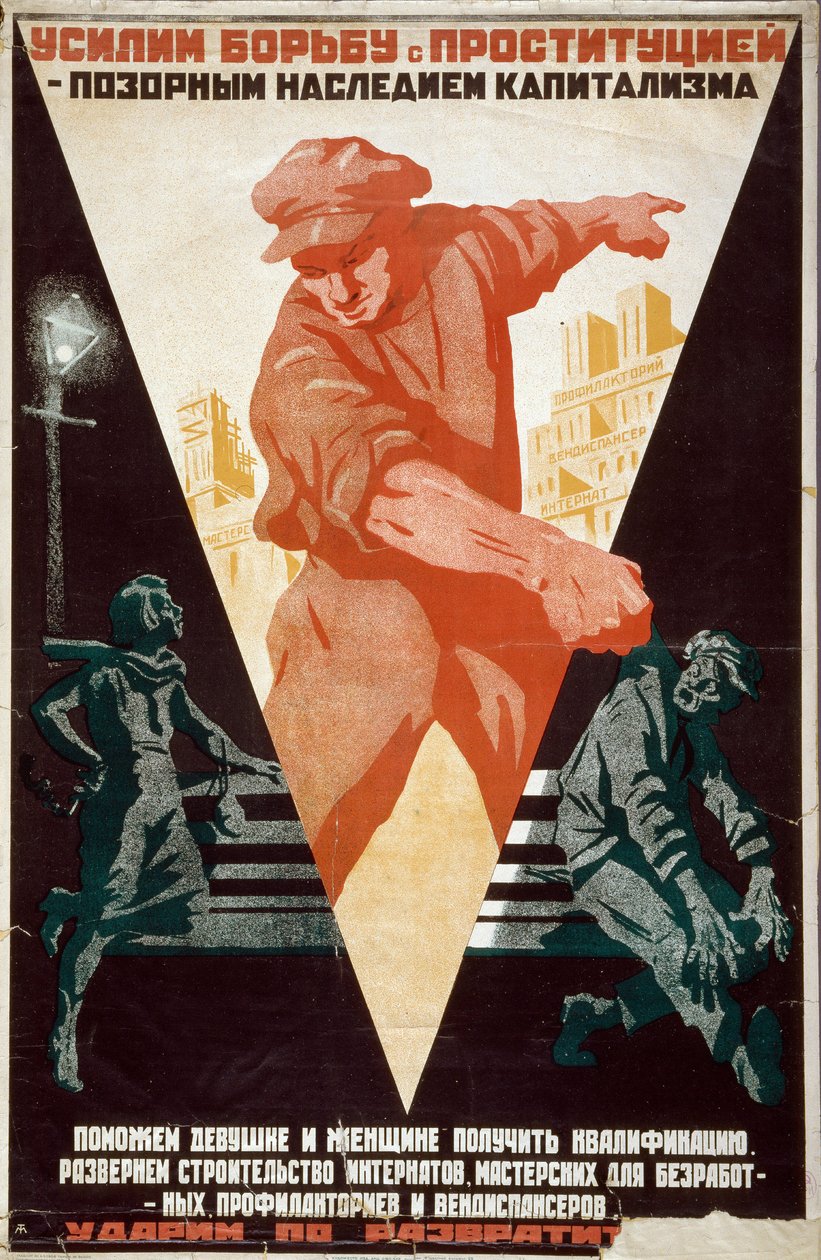 Fuhuşa karşı mücadele (A Fight Against Prostitution) by Russian School