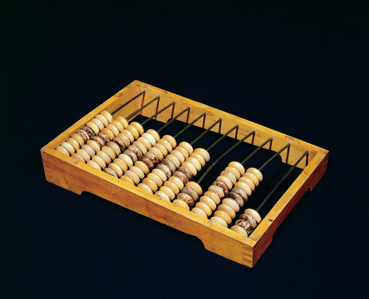 Abaküs, Boncuk Hesaplayıcı, muhtemelen 19. yüzyıl (ahşap ve metal) by Russian School