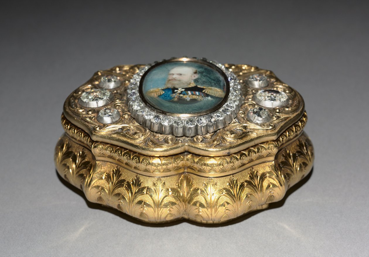 Kutu, Goffert tarafından yapılmıştır, c.1850 by Russian School