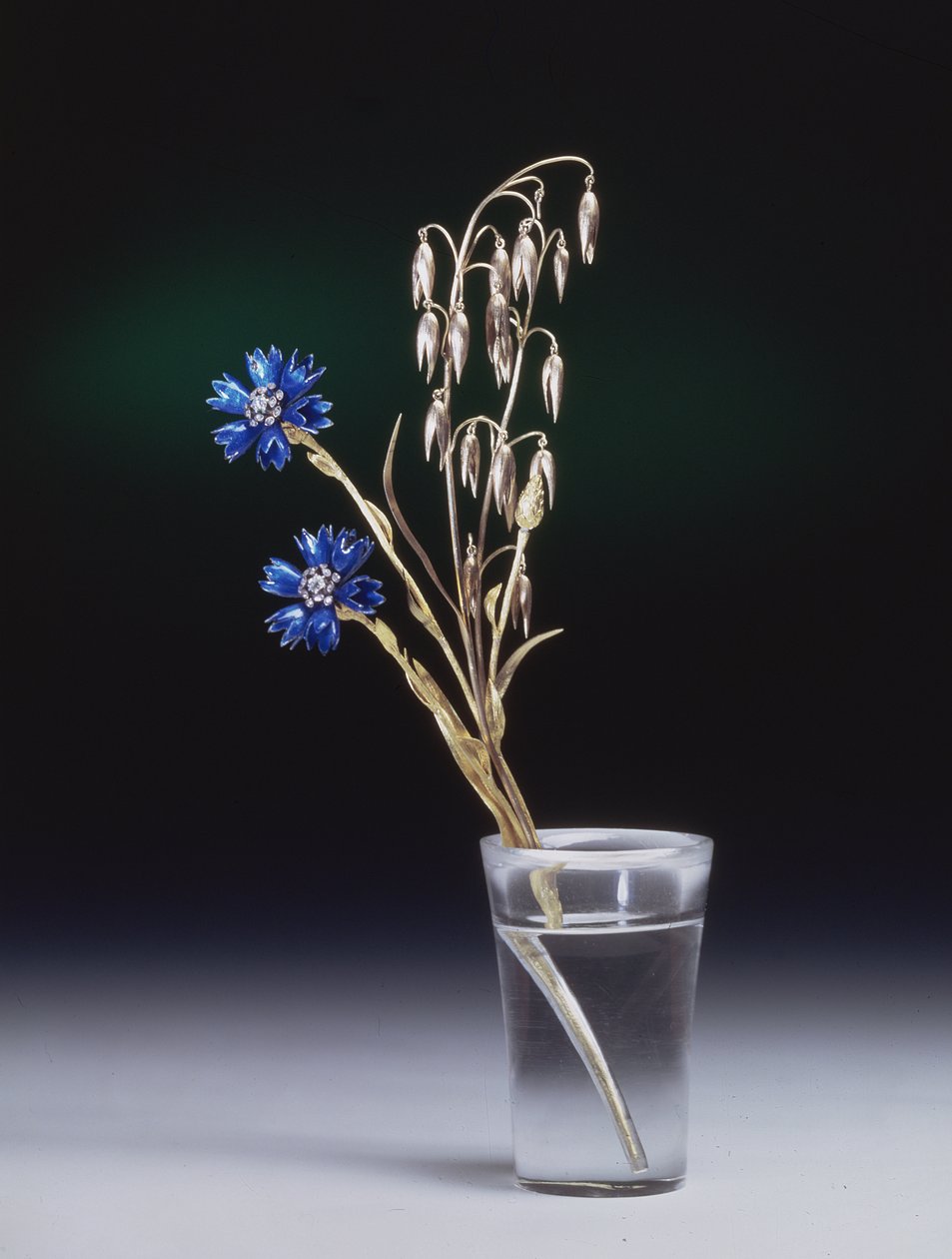 Peygamber Çiçeği ve Mısır Başağı, Faberge Atölyesi, 1880