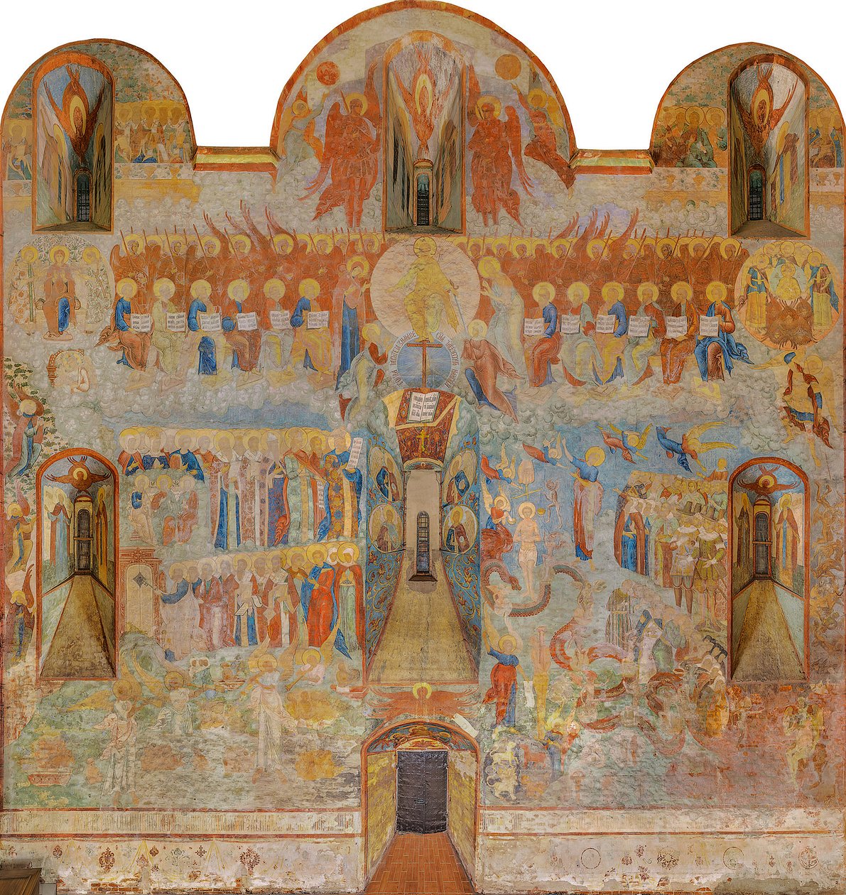 Son Yargı, Ayasofya Katedrali, Vologda by Russian School