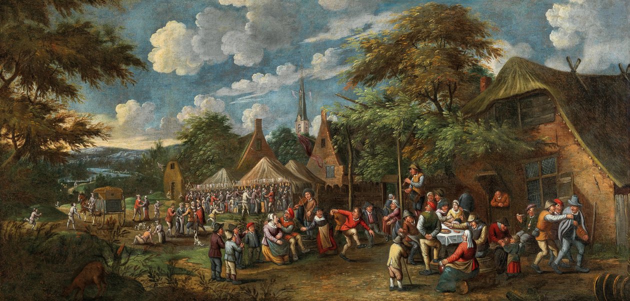 Köy fuarı, 1700. by Rutger Verburgh