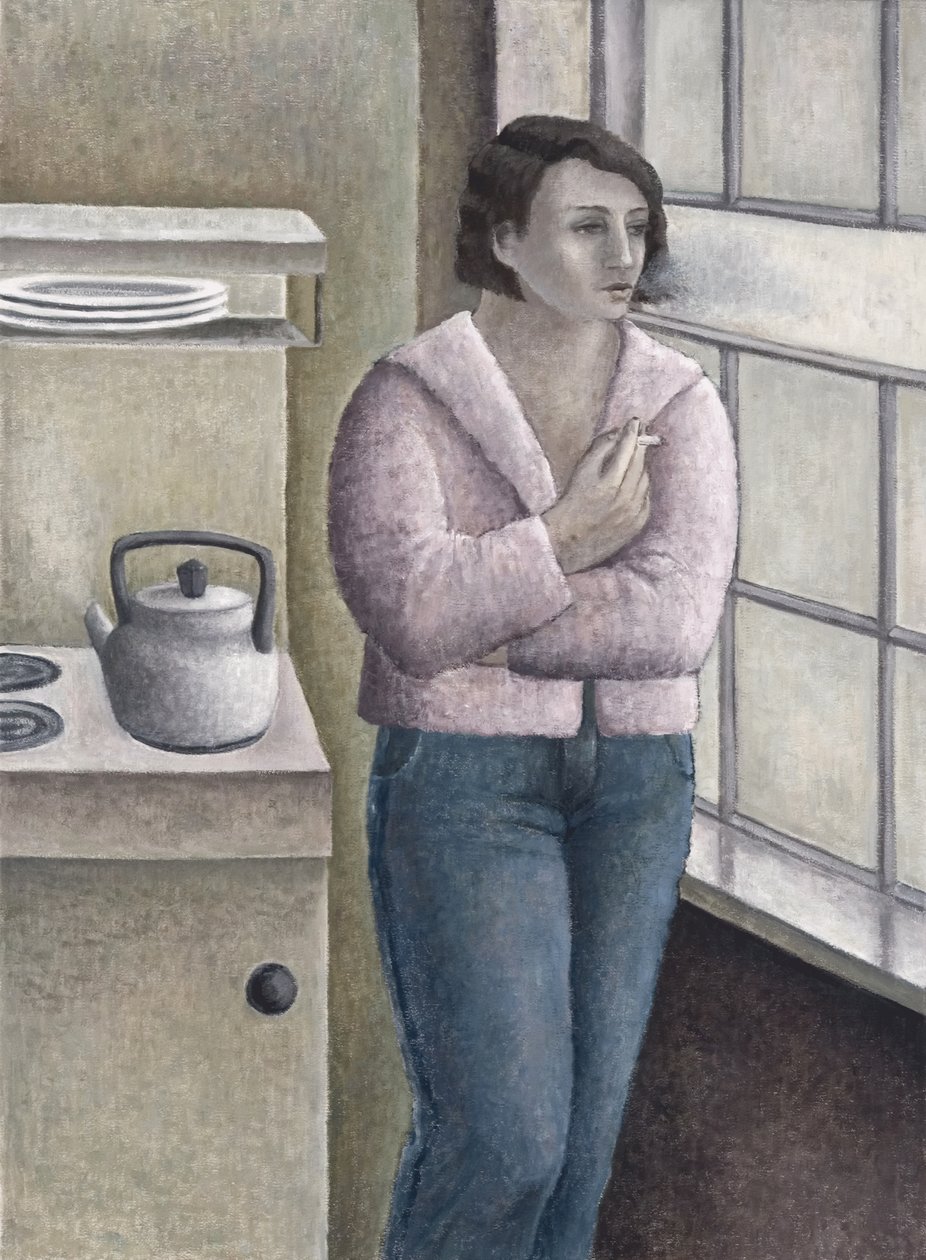 Sigara İçen Kadın, 1996 by Ruth Addinall
