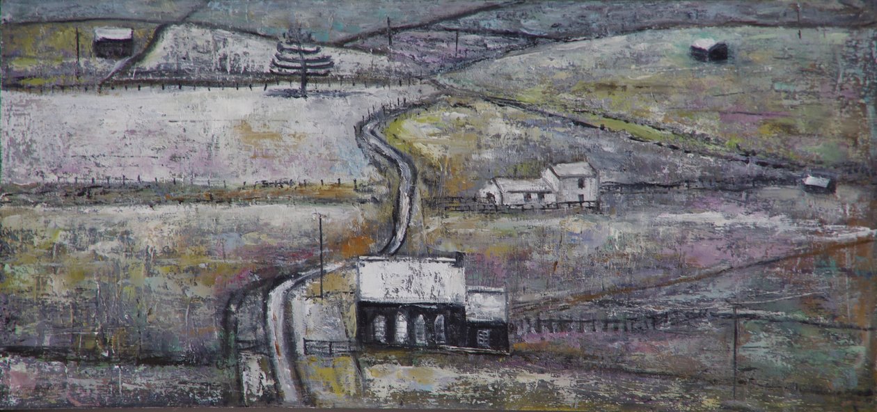 Şapel ile Kış Manzarası by Ruth Addinall