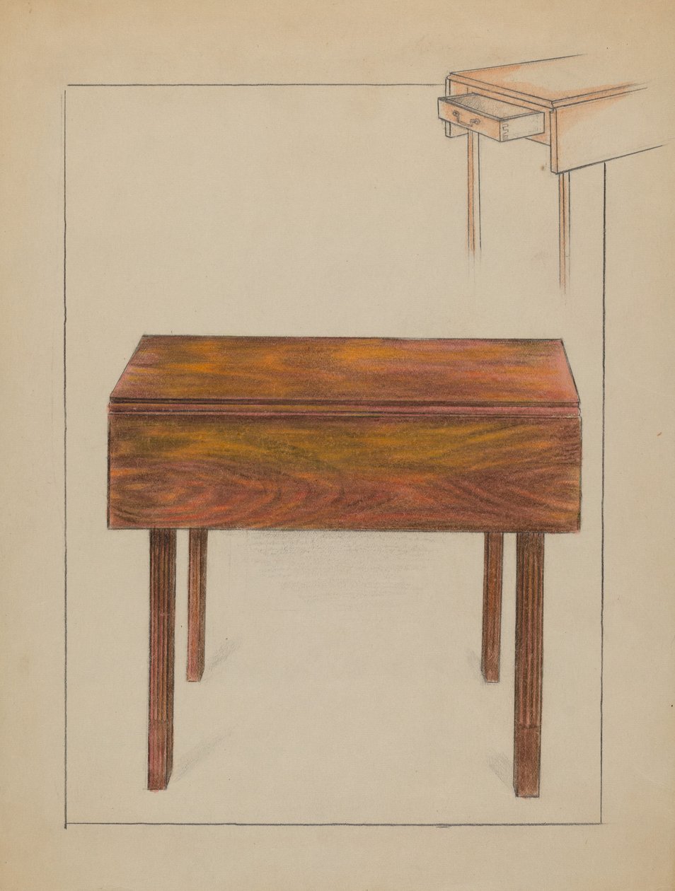 Damla Yaprak Tablosu by Ruth Bialostosky