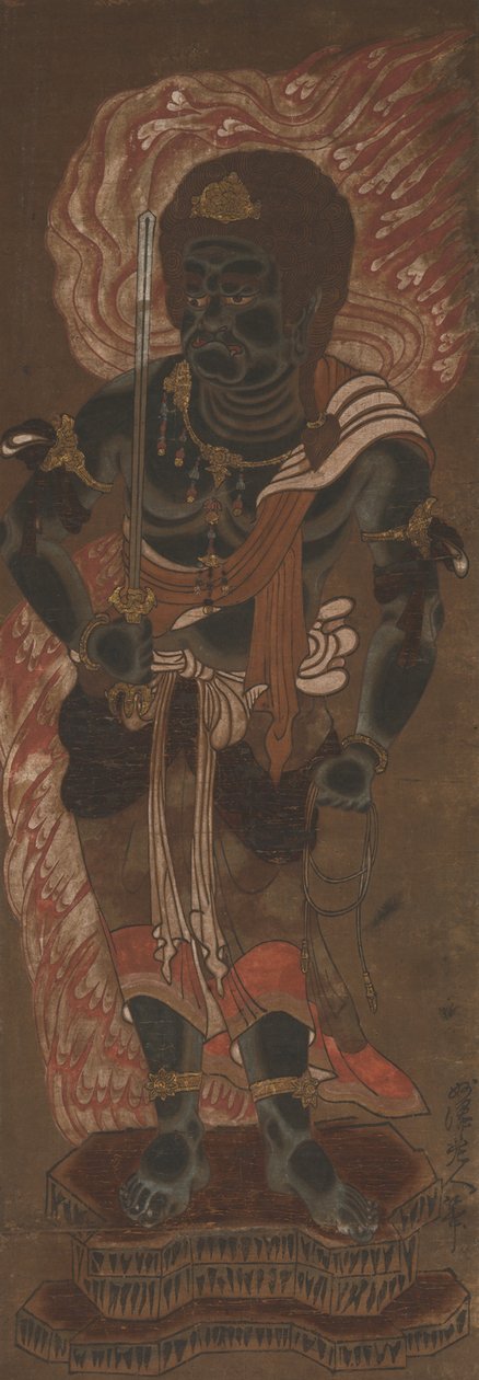 Fudo Myoo, 14. yüzyıl by Ryushu Shutaku