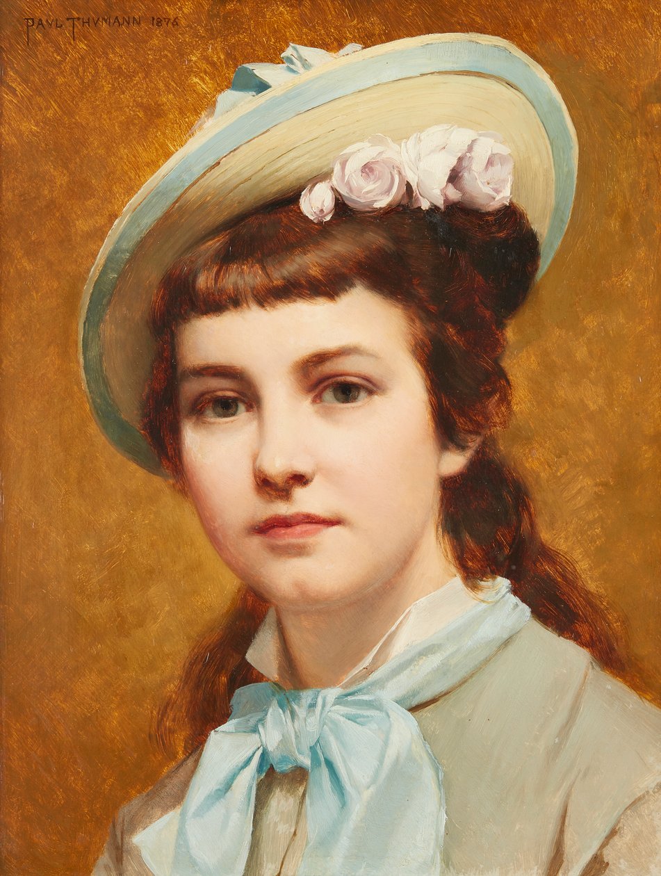 Olga (panelde yağ) by S. Fabrizi