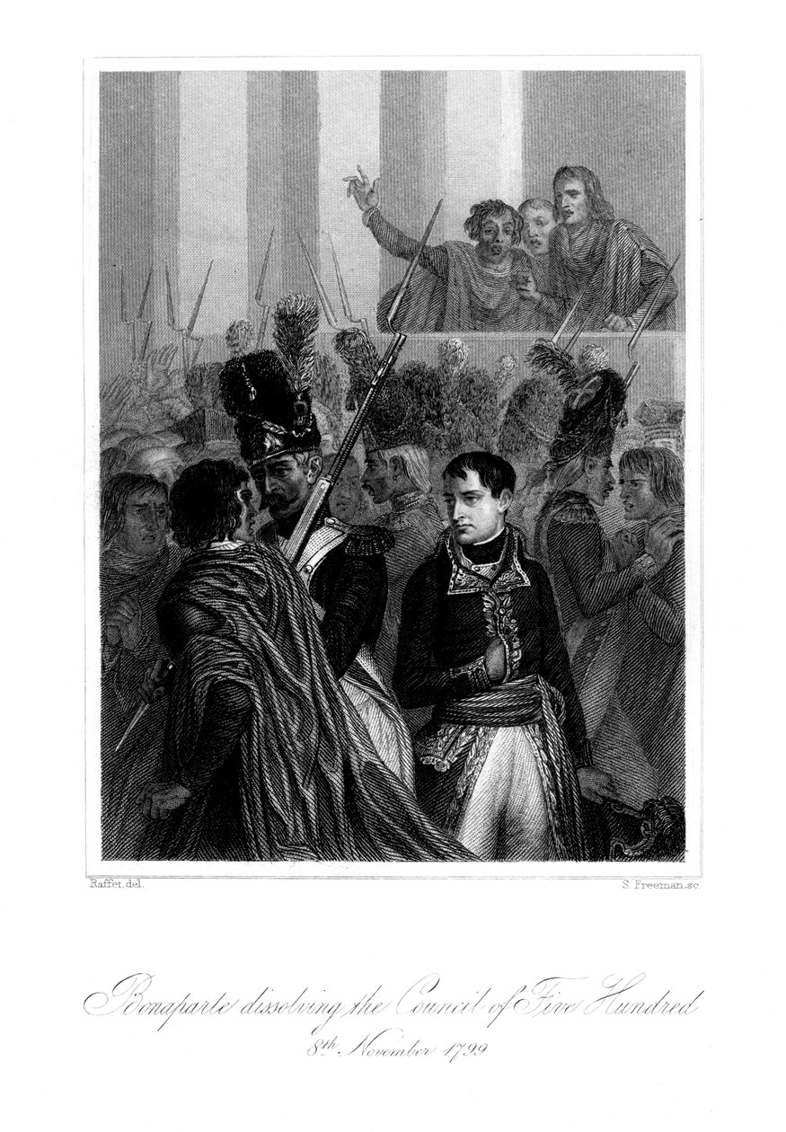 Napolyon Bonapart 1721-1818, Beş Yüz Konseyi