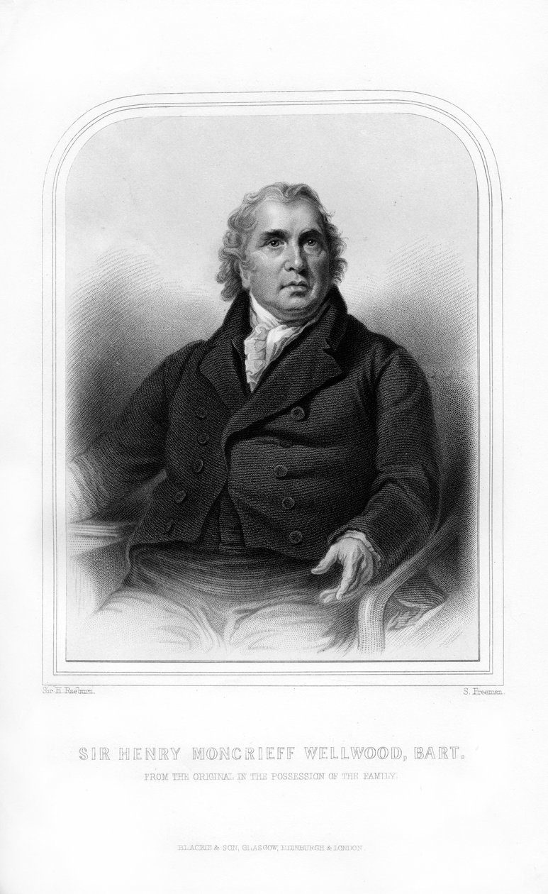 Sir Henry Moncrieff Wellwood, İskoç din adamı, 1870. by S. Freeman