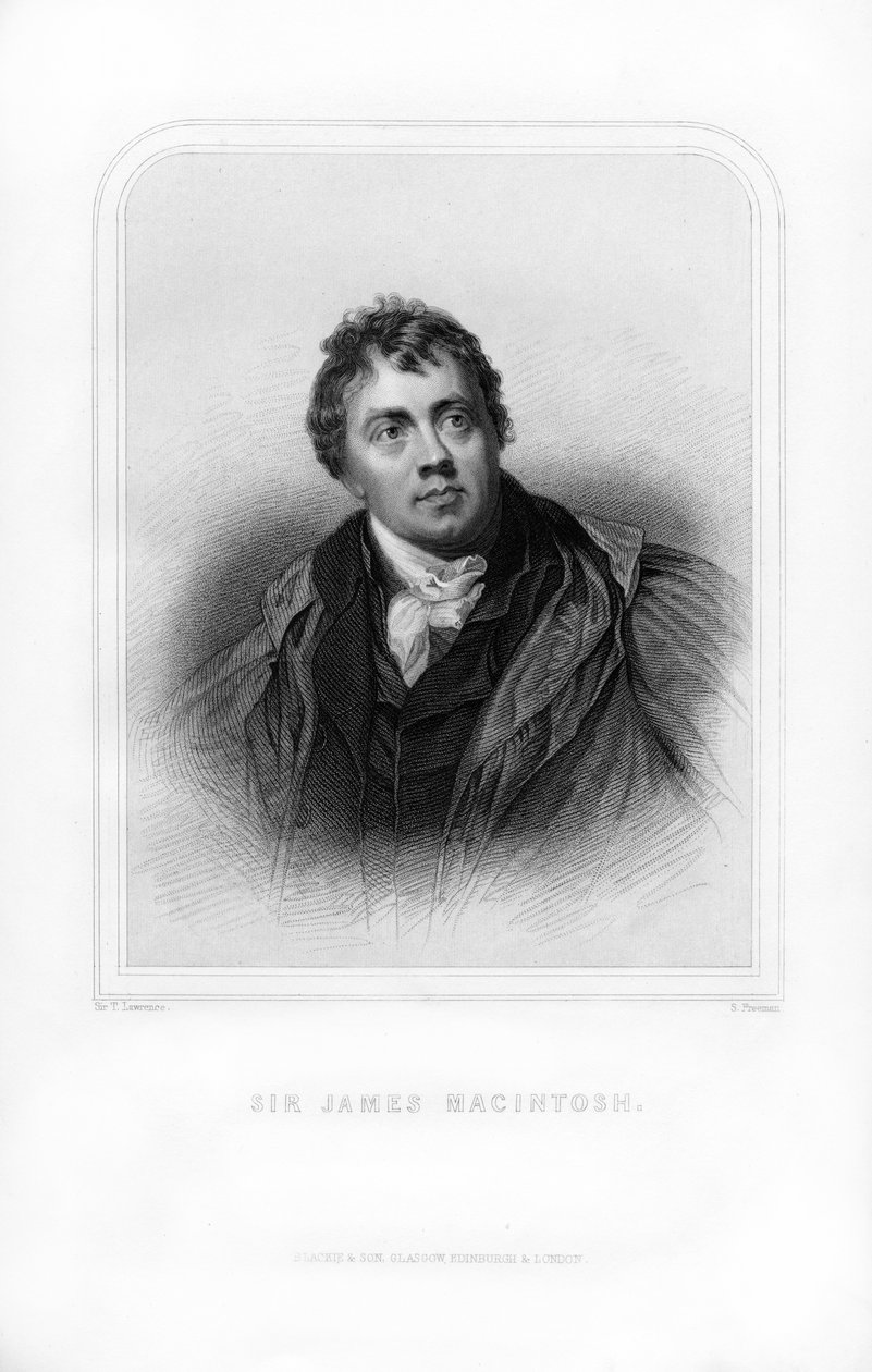 Sir James Mackintosh, İskoç yazar ve filozof, 1870. by S. Freeman