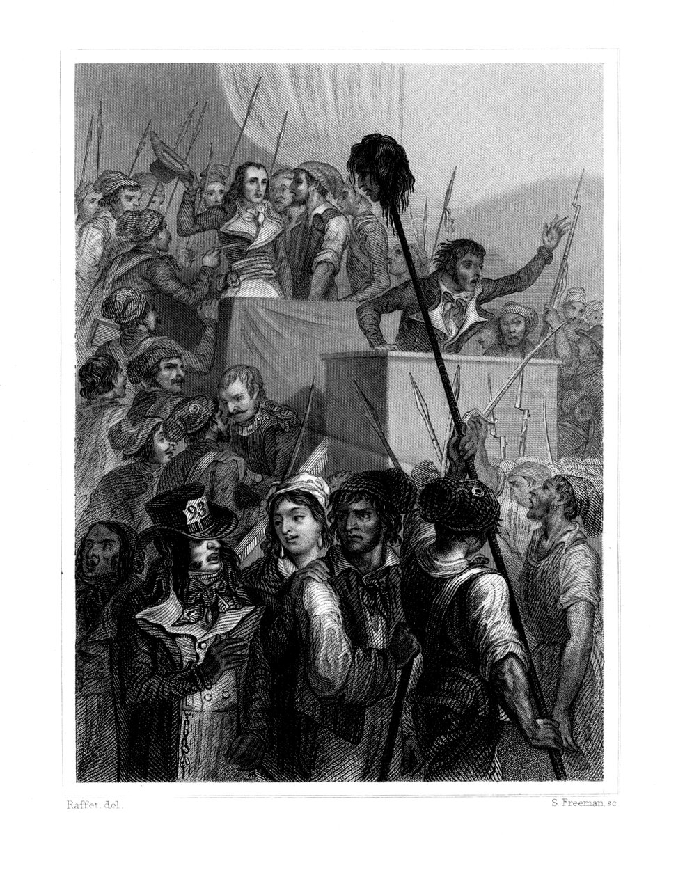 Toplantıdaki İnsanlar, 20 Mayıs 1795, 1845 by S. Freeman