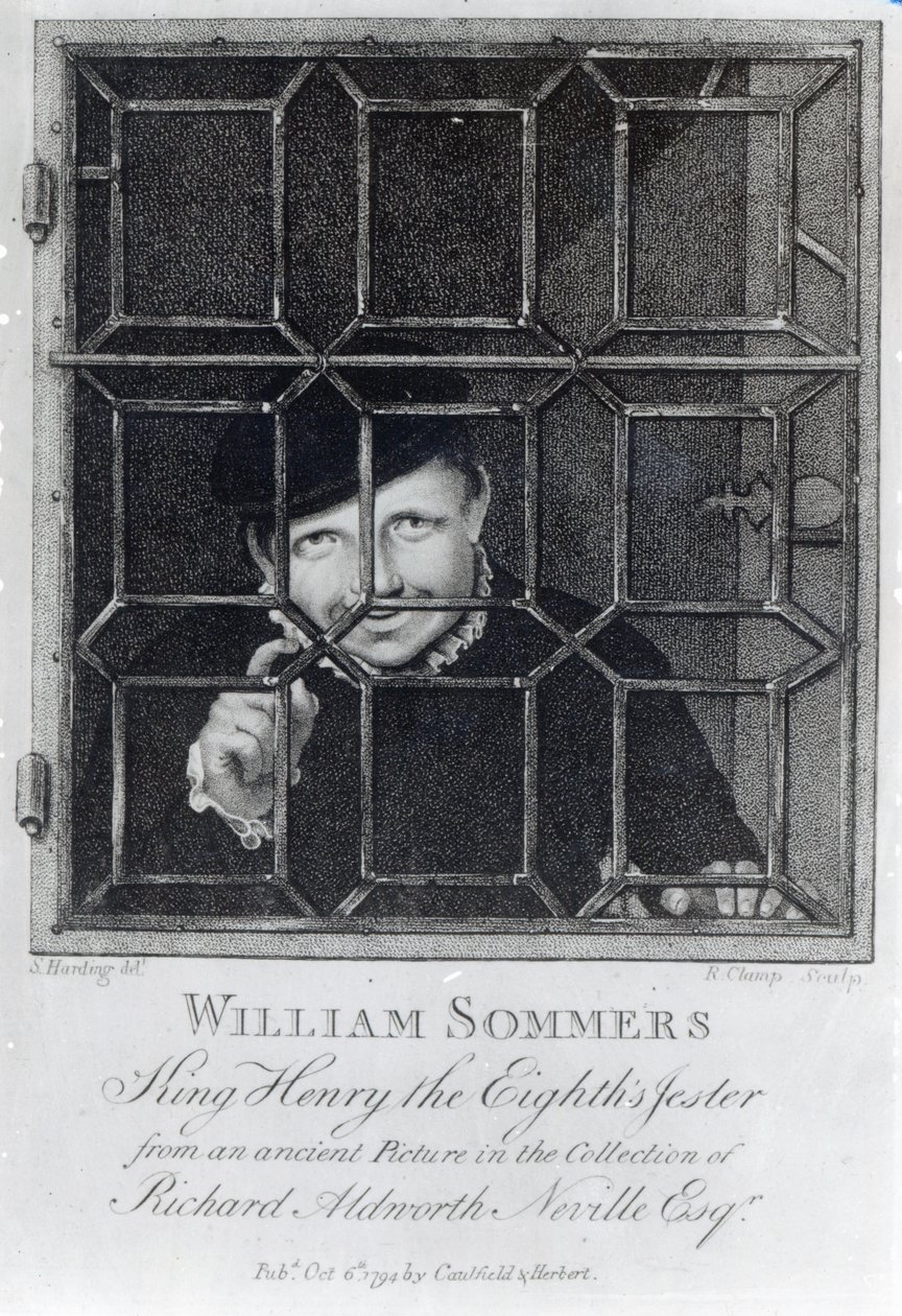 William Sommers, R. Clamp tarafından oyulmuş, 1794 by S. Harding