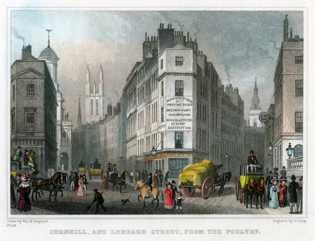 Cornhill ve Lombard Street, Poultry