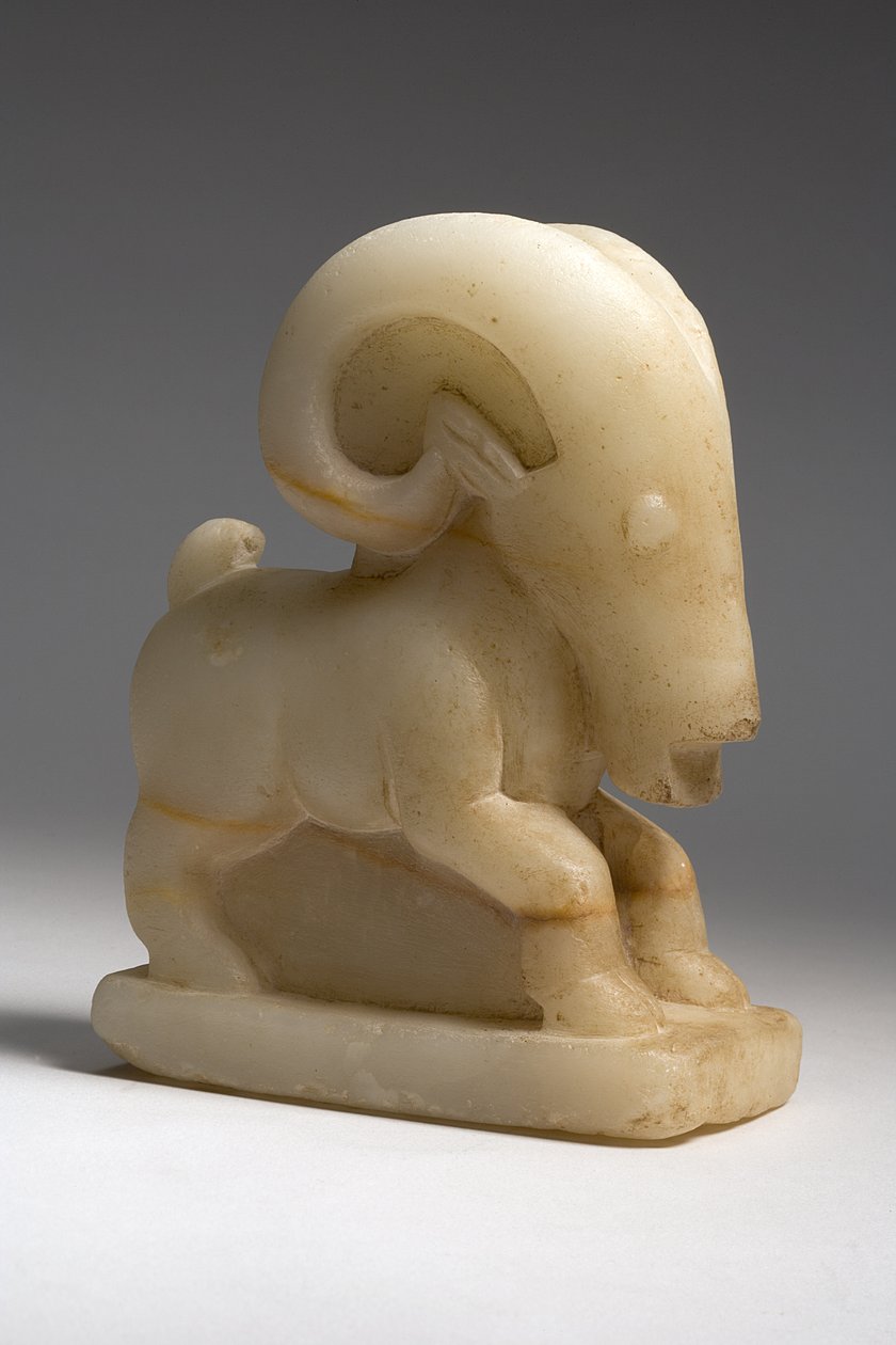 Ibex, MS 1. yüzyıl (kaymaktaşı) by Sabaean