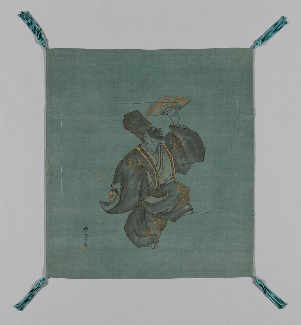 Fukusa Hediye Örtüsü, Japonya, geç Edo dönemi 1789-1868, 19. yüzyılın başları by Saeki Ganryô