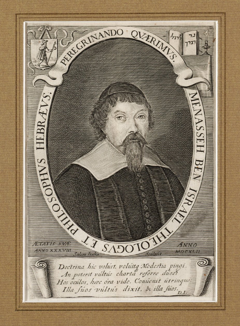 Menasse ben İsrail 1604-1657 by Salom Italia