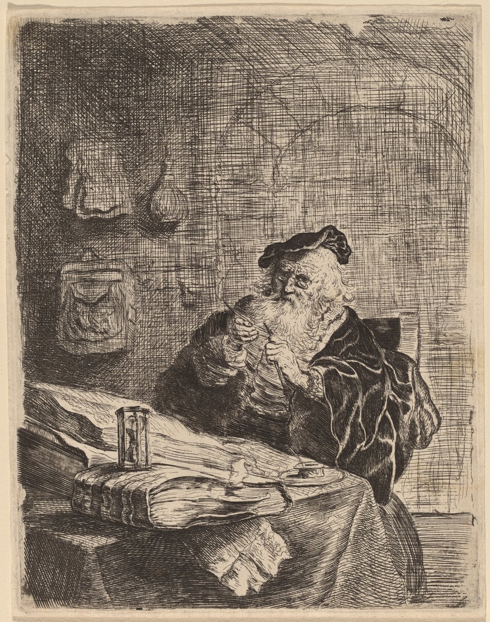 çakılı adam by Salomon Koninck