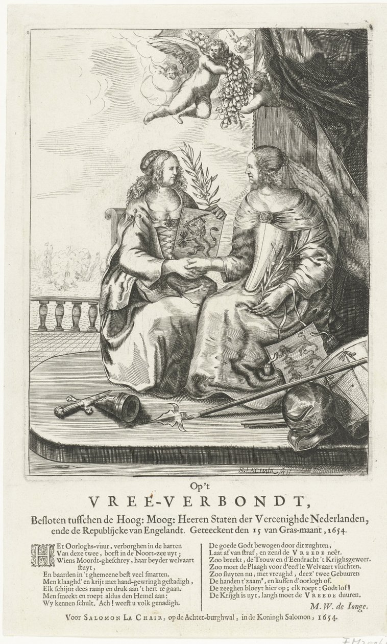 Westminster Barışı İfadesi, 1654 Vree-Verbondt