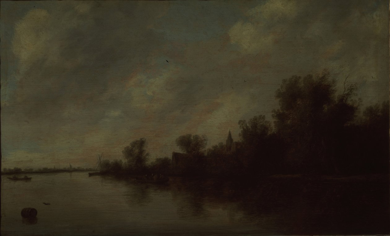 Nehir manzarası, 1631 by Salomon van Ruisdael or Ruysdael