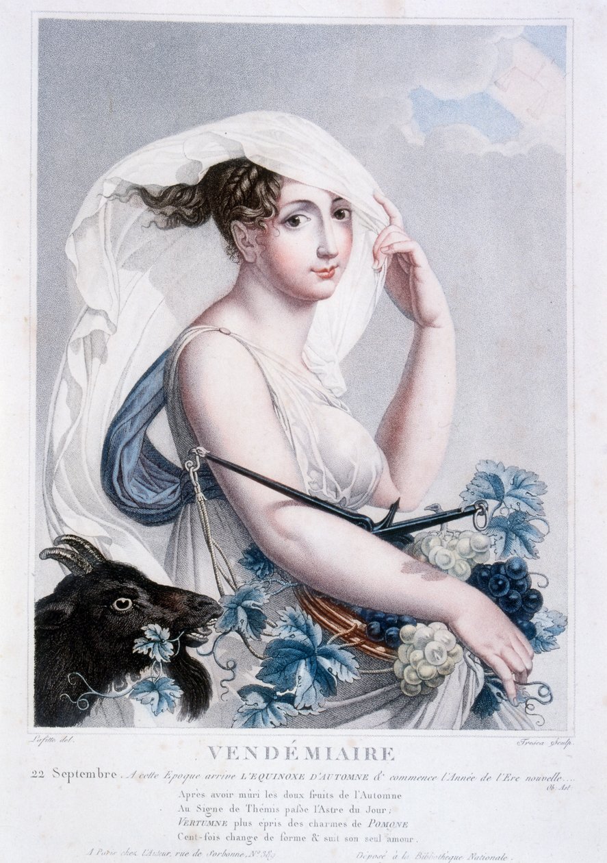 Vendemiaire Alegorisi by Salvadore Tresca