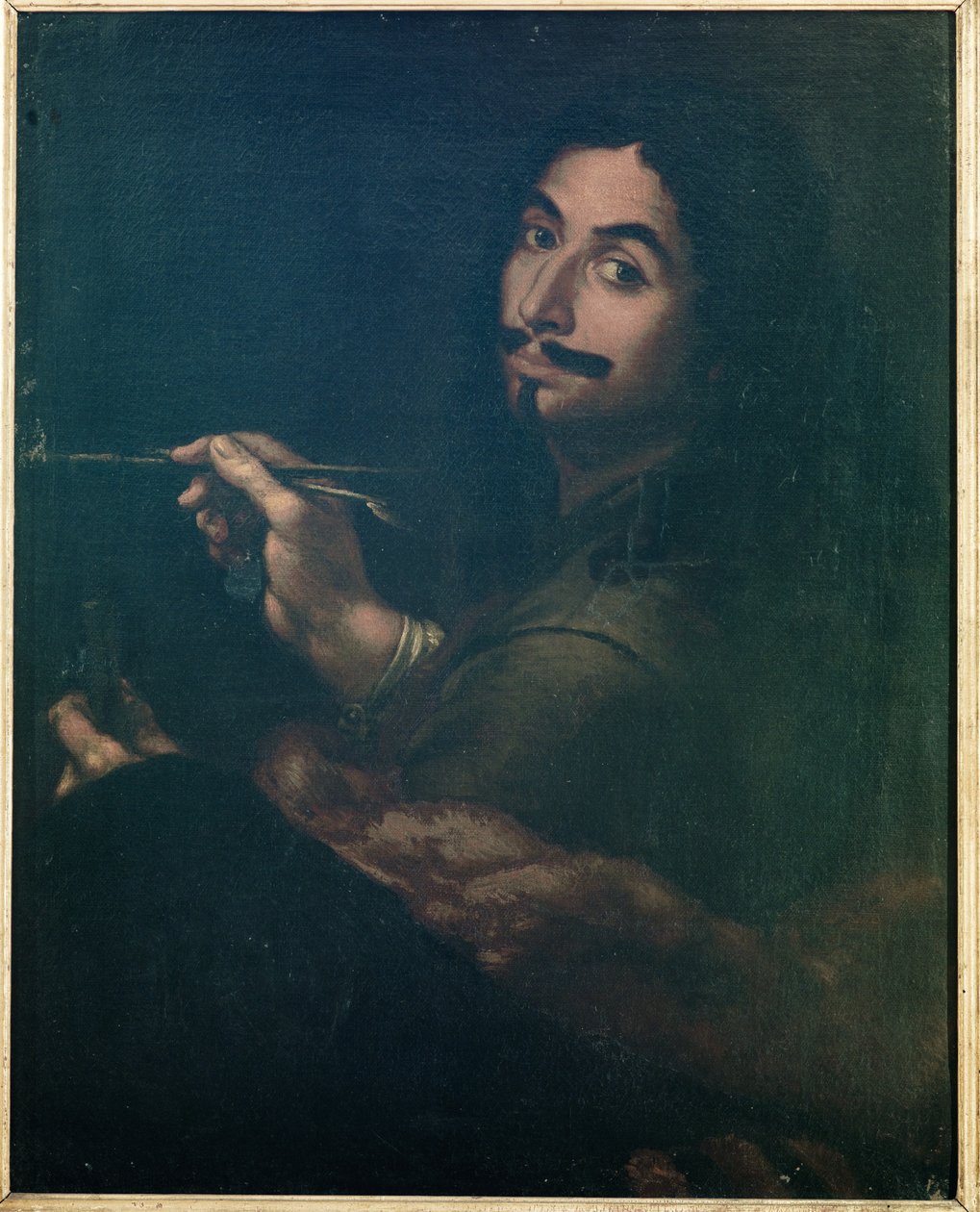 Otoportre, c.1642 by Salvator Rosa