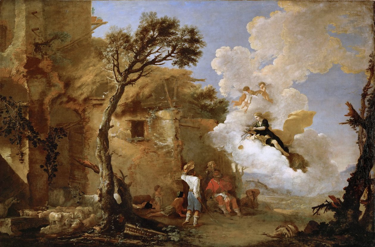 Astree (Astrape) Quittant les bergers - Astraea