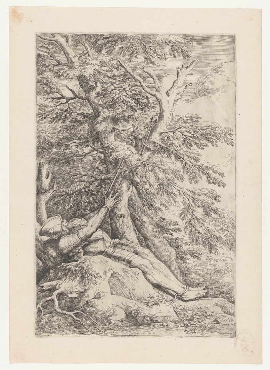 Malevalli Aziz William by Salvator Rosa