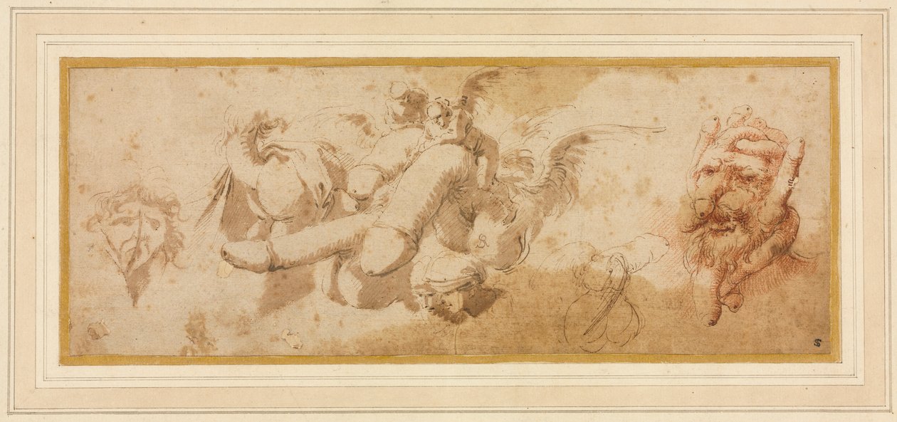 Hiciv Çalışmaları Sayfası Amorini Binicilik Phalli, c. 1650