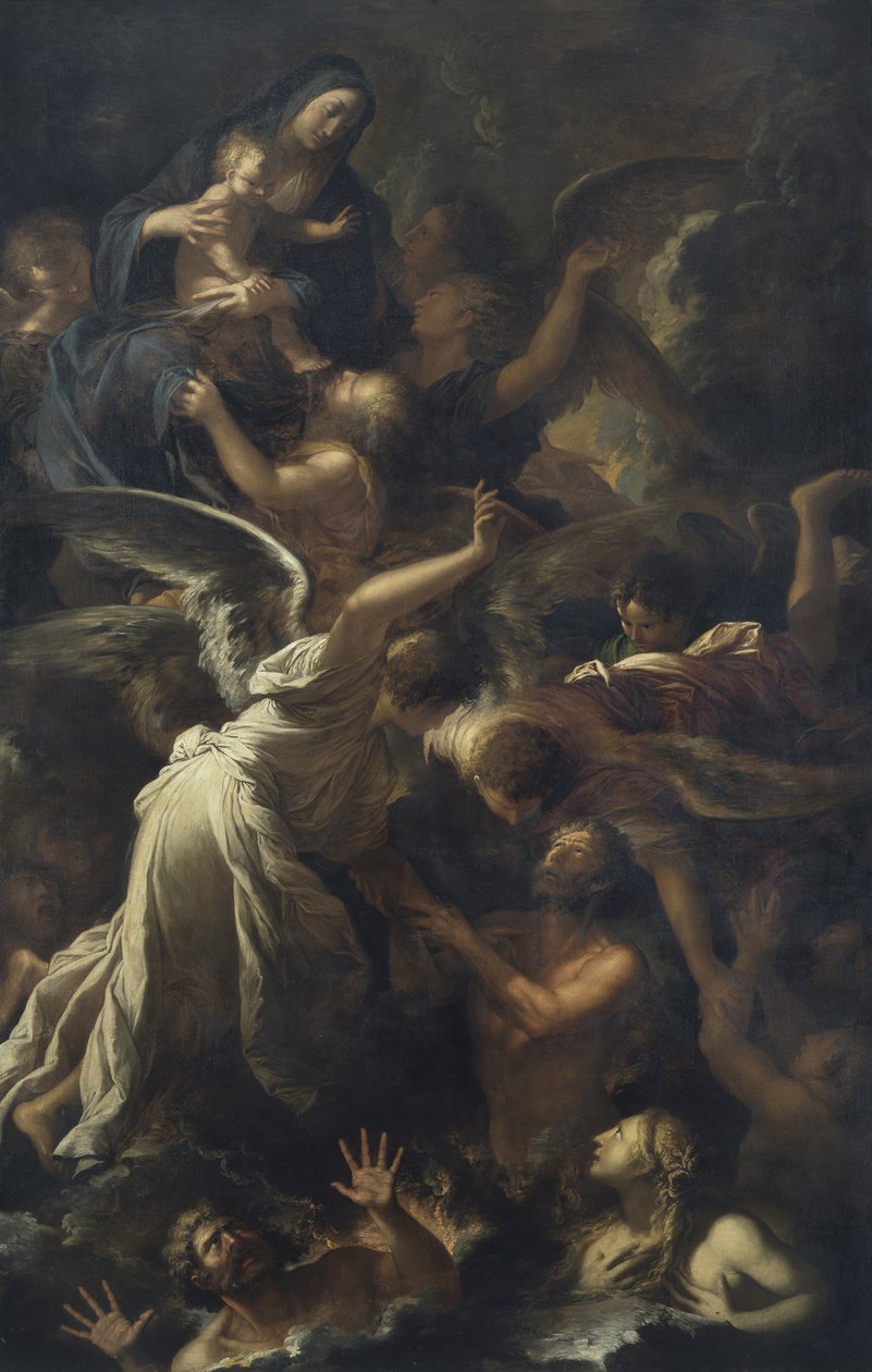 Madonna del Suffragio by Salvator Rosa