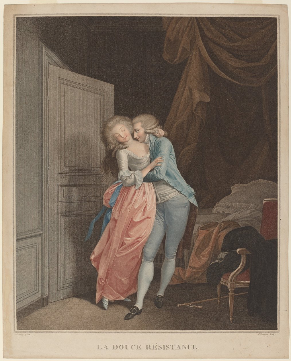 tatlı direnç by Salvatore Tresca after Louis Léopold Boilly