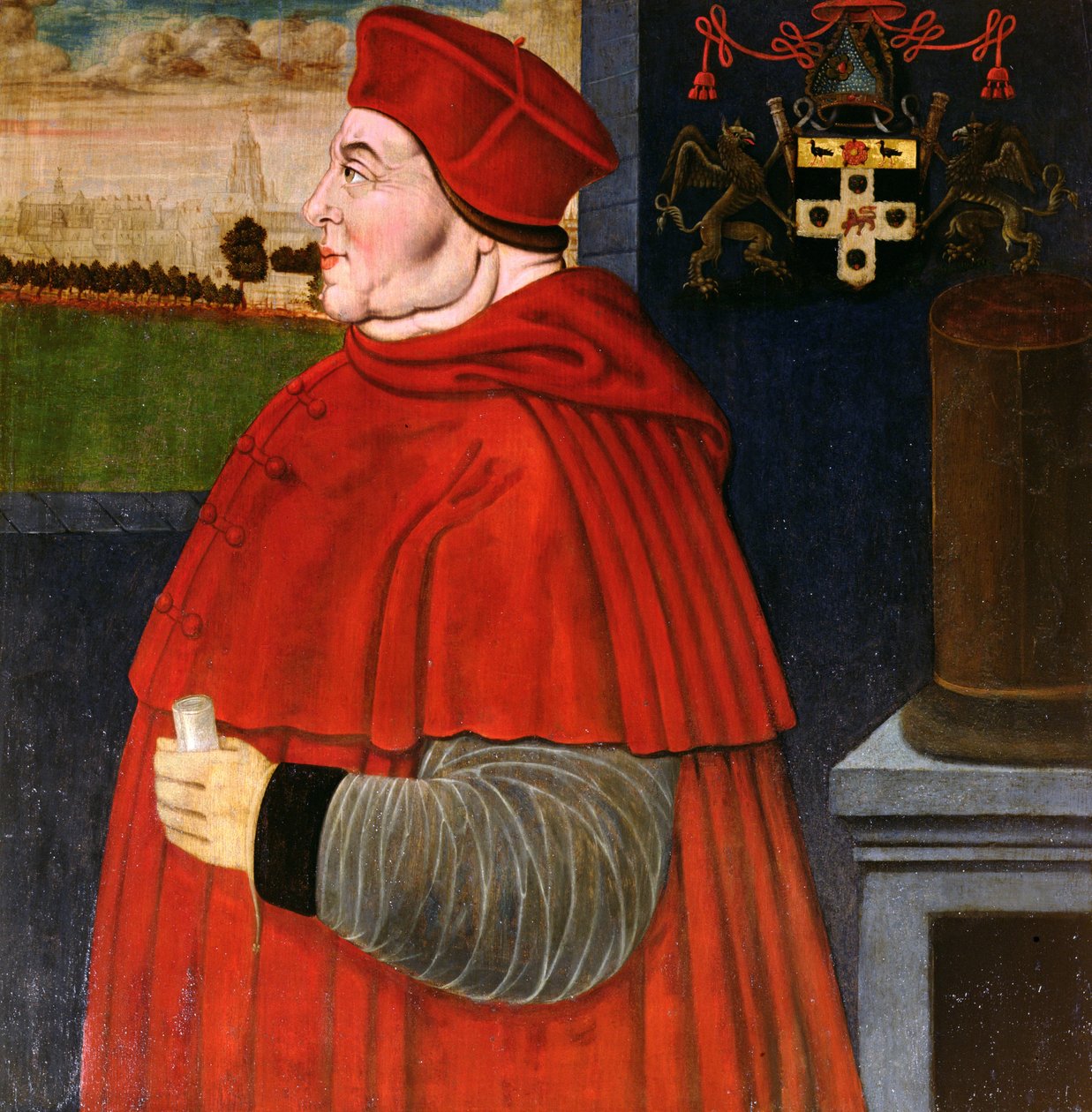 Portrait of Thomas Wolsey  by Sampson Strong